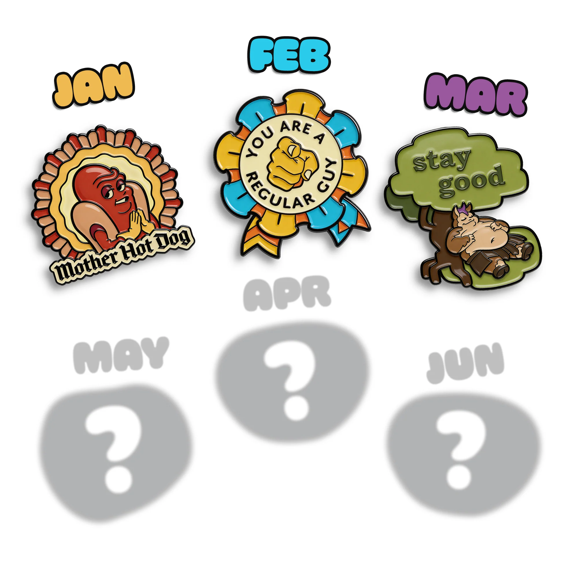 2026 Pin of the Month Bundle (Jan-June) - Image 2